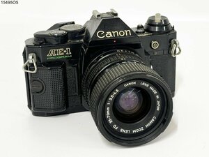 ★シャッターOK◎ Canon キャノン AE-1 PROGRAM FD 35-70mm 1:3.5-4.5 一眼レフ フィルムカメラ ブラックボディ レンズ 15495O5-9