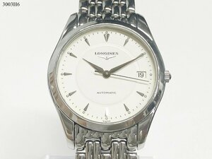 ★稼働品◎ LONGINES Les Grandes Classiques ロンジン グランドクラシック L4.681.4 L619.2 自動巻き 21石 デイト メンズ腕時計 3003H6-14