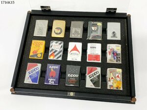 ★未開封 ZIPPO ジッポー LIGHTER FLUID オイル缶柄/70周年記念 1932-2002 etc.. オイルライター 15点セット 喫煙具 1716K15.