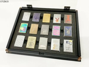 ★未開封 ZIPPO ジッポー PLAYBOY 50周年/New York Yankees/ジョージ・ワシントン etc.. オイルライター 15点セット 喫煙具 1712K15.