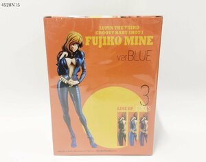 ★LUPIN THE THIRD ルパン三世 FUJIKO MINE 峰不二子 ver.BLUE GROOVY BABY SHOT 青 フィギュア 4528N15.