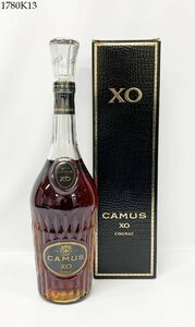 ★未開栓 CAMUS カミュ XO COGNAC コニャック ロングネック 700ml ブランデー 洋酒 古酒 箱付き 1780K13.