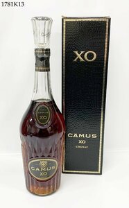 ★未開栓 CAMUS カミュ XO COGNAC コニャック ロングネック 700ml ブランデー 洋酒 古酒 箱付き 1781K13.