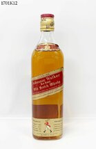 ★未開栓 Johnnie Walker ジョニーウォーカー Red Label レッドラベル 750ml 43% スコッチ ウイスキー 洋酒 古酒 1701K12._画像1