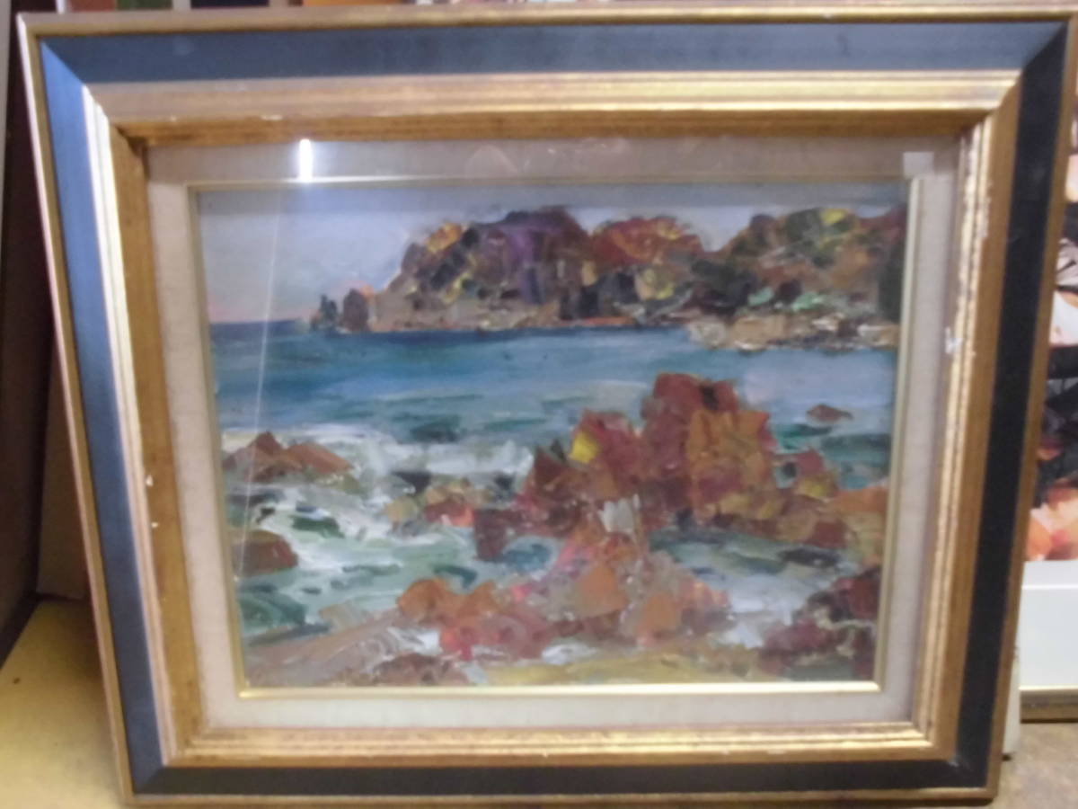 图片 8092 树 - 油画海景角约 60 x 52 厘米, 绘画, 油画, 自然, 山水画