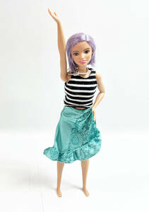  present condition goods Barbie doll Barbie fashoni start ⑱ purple hair -1-22
