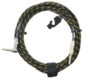 DiMarzio Guitar Cable EP1718SRS Black / Yellow (BY) ストレートーL 約5.4m