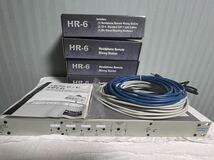 FURMAN HDS-6×1 HR-6×4 ファーマン　動作確認済 中古品　LAN ケーブル 付属_画像2