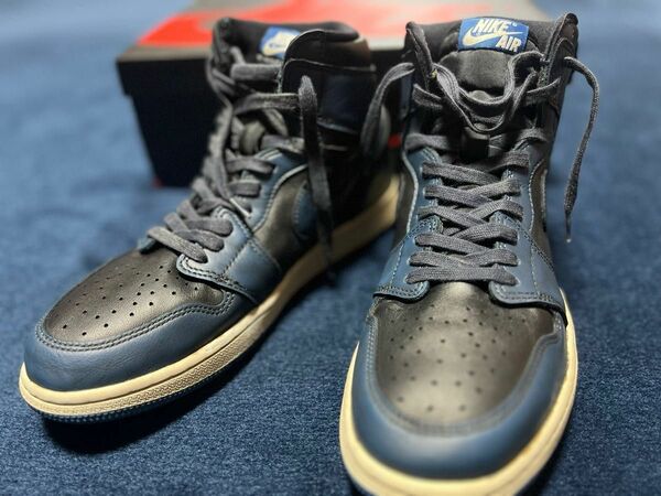 Nike Air Jordan 1 High OG Dark Marina Blue カスタム