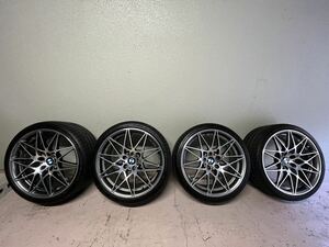 BMW F80 M3 F82 M4 純正　コンペティション　スタースポーク666 タイヤバリ溝　美品　20インチ