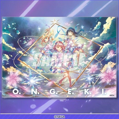 A3 クリアポスター 歴代キービジュアル オンゲキ bright ONGEKI