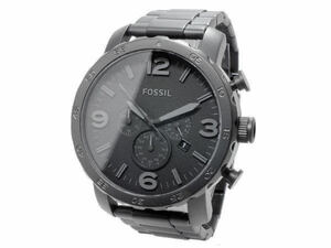 フォッシル FOSSIL クロノグラフ メンズ 腕時計 JR1401 ブラック ブラック