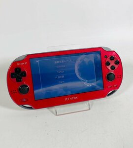 中古難あり PS VITA PCH-1000 本体のみ コズミックレッド