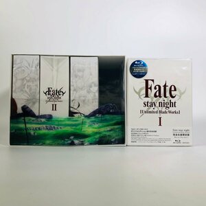 未開封品 Blu-ray Fate stay night Unlimited Blade Works Blu-ray Box 完全生産限定版 全2巻 セット タペストリー付き