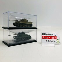 中古品 PLATZ プラッツ てのコレ てのひら戦車道コレクション ガールズ&パンツァー 1/72 T-34/85 ティーガーI 2種セット_画像2