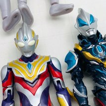 中古品 ウルトラアクションフィギュア ウルトラセブン ウルトラマンダイナ ガイア トリガー 他 まとめセット_画像3