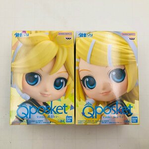 新品未開封 Qposket 鏡音リン 鏡音レン Aカラー 2種セット