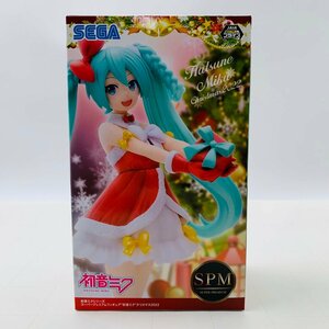 新品未開封 セガ SPM スーパープレミアムフィギュア 初音ミク クリスマス2022