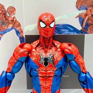 中古品 海洋堂 リボルテック アメイジングヤマグチ スパイダーマン Ver.2.0