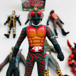 中古品 HGシリーズ 仮面ライダーソフビ道 Episode:3 Xライダー・アマゾン編 全8種 10個セット