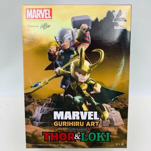 新品未開封 セガ Luminasta MARVEL GURIHIRU ART THOR＆LOKI ソー＆ロキ