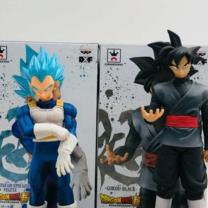 中古品 DXF THE SUPER WARRIORS ドラゴンボール超 vol.2 ゴクウブラック vol.5 ベジータ 2種セット