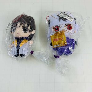 新品 フリュー るろうに剣心 ぬいぐるみ 志々雄真 四乃森蒼紫 2種セット