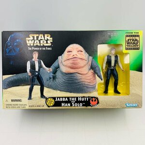 新品未開封 ケナー クリーチャー フィギュア STAR WARS スターウォーズ JABBA THE HUTT HAN SOLO ジャバ With ハン・ソロ