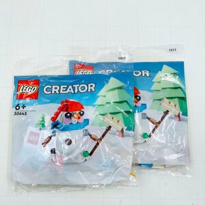 新品未開封 LEGO CREATOR 30645 雪だるま ミニセット レゴブロック 2セット