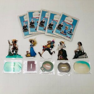 中古品 Identity V 第五人格×セブンイレブン 夏の風物詩 アクリルスタンド カウボーイ 医師 一等航海士 昆虫学者 泥棒 5種セット