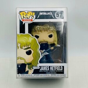 中古品 FUNKO POP ファンコ Metallica メタリカ 57 James Hetfield ジェームズヘッドフィールド