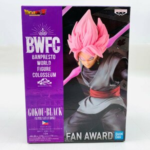 新品未開封 BWFC ドラゴンボールZ 造形天下一武道会2 其之九 ゴクウブラック 超サイヤ人ロゼ