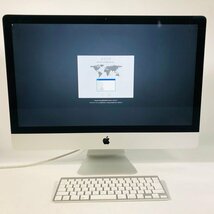 ジャンク iMac 27インチ (Late 2013) Core i5 3.2GHz/16GB/FD 1TB ME088J/A_画像1