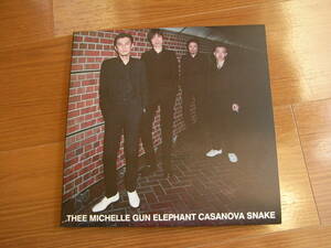 thee michelle gun elephant　CASANOVA SNAKE　10インチ スペイン盤　ミッシェルガンエレファント　カサノバ スネイク