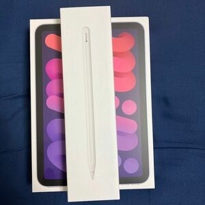 iPad mini6 WiFiモデル 256GB パープル系　Apple pencil2セット