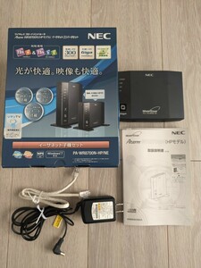 子機のみ中古NEC WARPSTAR Aterm WR8700N(HPモデル) PA-WR8700N-HP