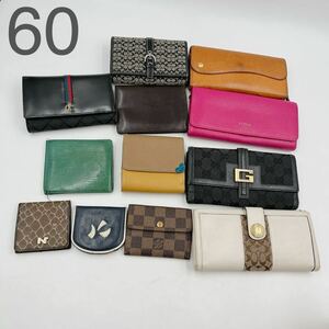 12AD184 1円〜 ブランド財布 まとめ 10点以上 LOUIS VUITTON ルイ ヴィトン GUCCI グッチ coach コーチ FRURA フルラ 他 小物 中古 現状品