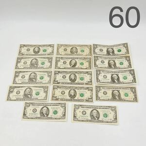 12AB110 1円〜 ドル紙幣 アメリカ ドル札 総額429ドル お金 外貨 中古 現状品