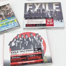 12AB78 【未開封】1円〜 EXILE エグザイル CD まとめ シングル アルバム ベスト DVD 中古 現状品_画像7