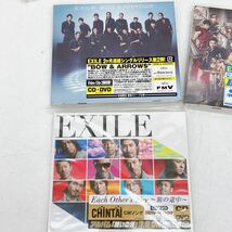 12AB78 【未開封】1円〜 EXILE エグザイル CD まとめ シングル アルバム ベスト DVD 中古 現状品_画像6