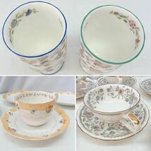 12AD179 1円〜 ブランド食器まとめ NARUMI ナルミ MINTON ミントン Noritake ノリタケ ティーセット カップ マグカップ 他 未使用品_画像6