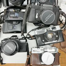 1AD126 1円〜 フィルムカメラ まとめ MINOLTA ミノルタ OLYMPUS オリンパス PENTAX ペンタックス 他 一眼レフ レトロ 中古 現状品_画像3