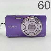 1AC34 SONY ソニー Cyber-shot DSC-W570 コンパクトデジタルカメラ バッテリー付属 中古 現状品_画像1