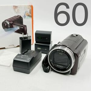 12AB102 動作品 SONY ソニー デジタルビデオカメラ HDR-PJ540 ハンディカム ブラック 黒 中古 現状品