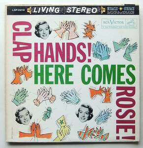 ◆ ROSEMARY CLOONEY / Clap Hands! Here Comes Rosie! ◆ RCA Victor LSP-2212 (dog:dg) ◆ V