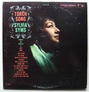 ◆ SYLVIA SYMS / Torch Song ◆ Columbia CL 1447 (6eye:dg) ◆ V