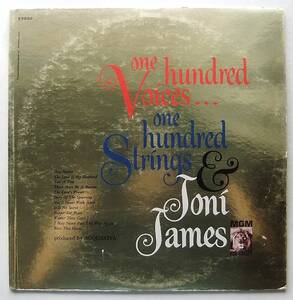 ◆ JONI JAMES / "100 Voices, 100 Strings & Joni James" ◆ MGM E3892 (color) ◆ V