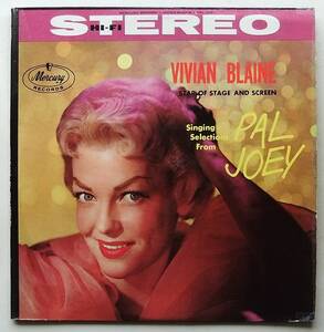 ◆ VIVIAN BLAINE / Singing Selections From Pal Joey ◆ Mercury SR 60051 (black:dg) ◆