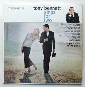◆ TONY BENNETT / Sings For Two ◆ Columbia CL 1446 (promo:6eye:dg) ◆