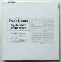 ◆ FRANK SINATRA / September of My Years ◆ Reprise FS 1014 ◆ V_画像2